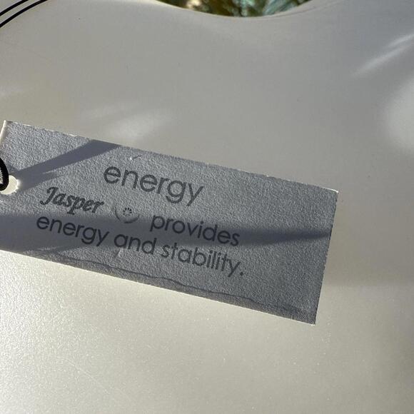 NWT Chico's Cowgirl Bohoo Energy Jasper Stone Bead Necklace Red - Picture 2 of 4